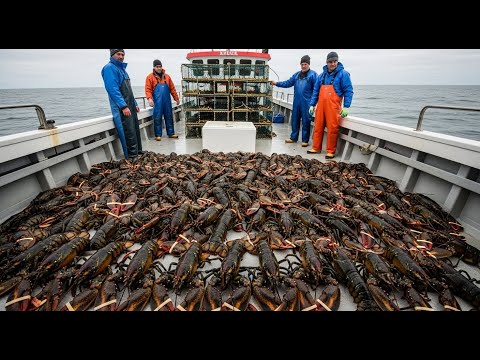 How Lobsters, Geoduck Clams, and Abalone Are Caught | Amazing Underwater Harvesting