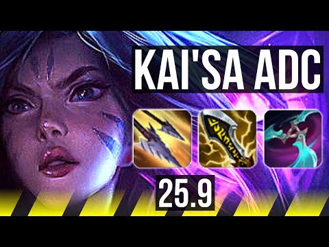 KAI'SA & Karma vs GRAVES & Zoe (ADC) | EUW Master | 25.9