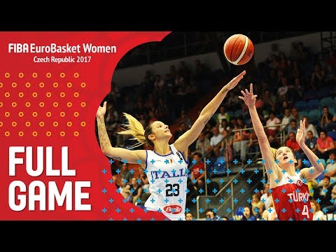 Italy v Turkey - Full Game - FIBA EuroBasket Women 2017