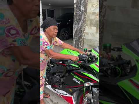 NENEK GEBER ZX25R MINTA DI SENGGOL🥵 #shorts #zx25r