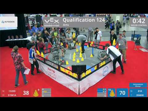 2018 VRC Arts Q124 - 1320D 51581A vs 81K 3946W - 47 to 124