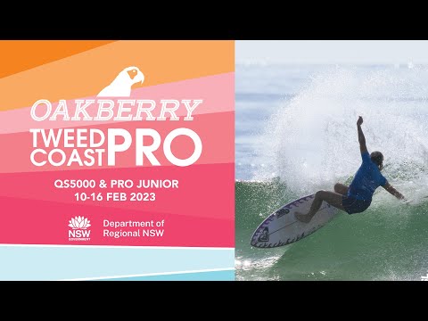 WATCH LIVE Day 2 of the Oakberry Tweed Coast Pro