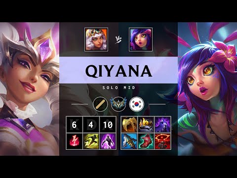 Qiyana Mid vs Neeko - KR Challenger Patch 25.10
