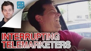 Interrupting Telemarketers (Phone Prank) | Jack Vale