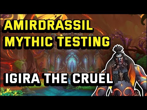 Mythic Igira the Cruel Raid Testing | 10.2 Amirdrassil | Augmentation POV
