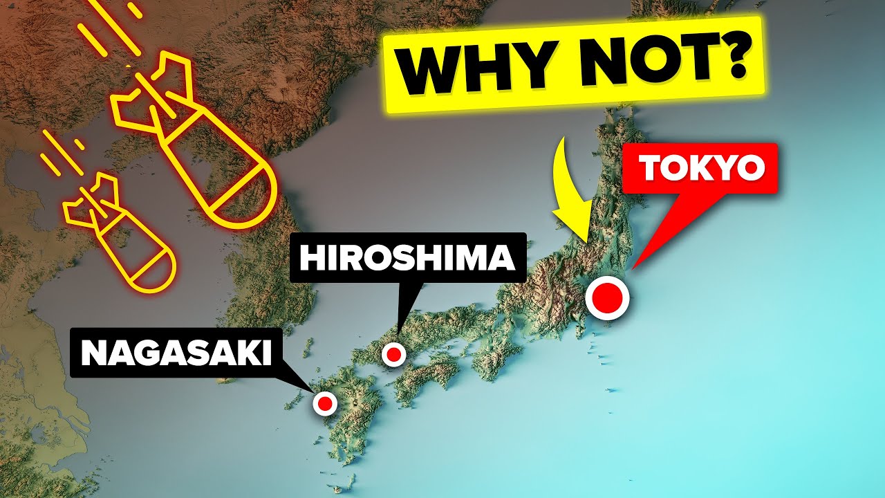Why the United States DIDN'T Target Tokyo With Atomic Bombs