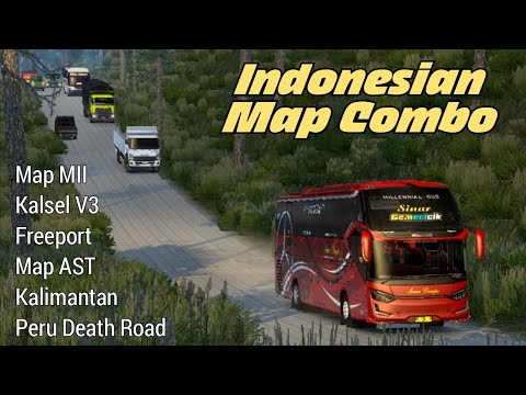 ETS2 [1.40 - 1.50] | New Indonesian Map Combo | Download link