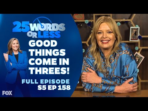 Ep 158. Good Things Come in Threes! | 25 Words or Less - Melissa Peterman and Greg Grunberg