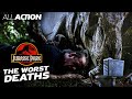 The MOST BRUTAL Deaths In The Jurassic Park Franchise All Action