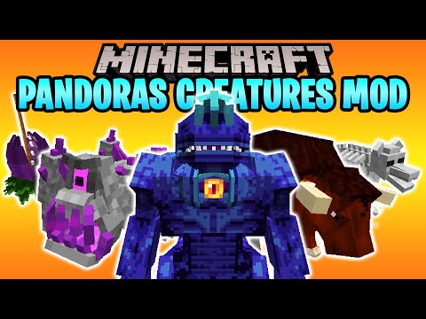 UNBELIEVABLE PANDORA CREATURES in Minecraft!