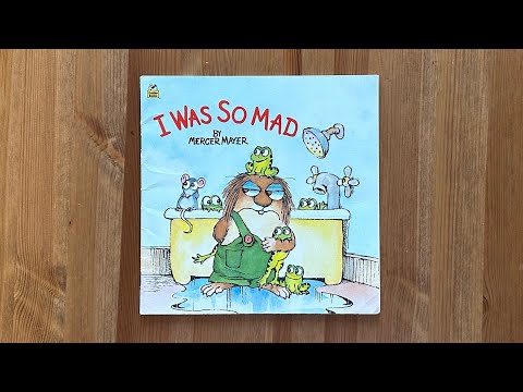 Ash reads I Was So Mad by Mercer Mayer