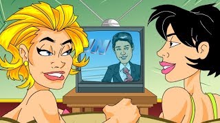 Humortadela - Piada Animada - A Aposta da Loira