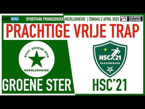 PRACHTIGE VRIJE TRAP GROENE STER-HSC'21!