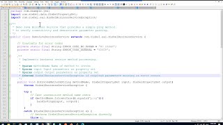 Code Along - Siebel Java Business Service Part 1: Hello Spaceboy