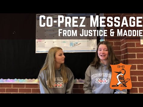Co-Prez Graduation Message
