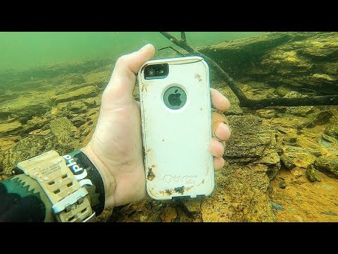 I Found an iPhone Underwater While Searching for Lost Valuables! (Underwater Finds) Video