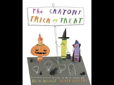 The Crayons Trick Or Treat (Kids books read aloud by the Odd Socks Nanny family)