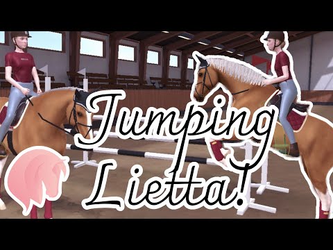 🐴 REALISTIC ROLEPLAY! JUMPING LIETTA! EP. 1 |Equestrian The Game