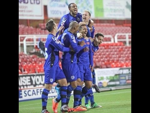 Swindon Town 2-3 Rochdale: October 21st 2014: The Goals