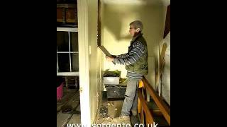 preview picture of video 'Total renovation of a holiday cottage in Cornwall, UK Bathroom (part 2)'