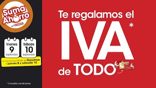 Eroski Suma ahorro con el IVA de TODO anuncio