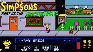 The Simpsons: Bart vs. the Space Mutants (Sega Genesis / Mega Drive)