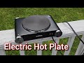 Cusimax Electric Hot Plate Review With Ceramic Top 1500w Single Burner With Adjustable Temperature