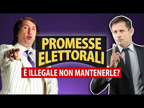 È illegale non mantenere le PROMESSE ELETTORALI? | Avv. Angelo Greco