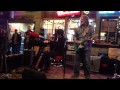Cameron Riggs plays with Jeff Strahan at Gruene ...