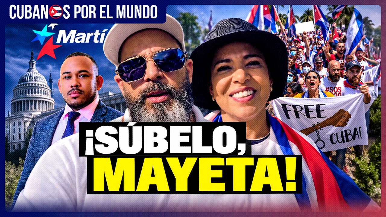 Cubanos en Washington: Yosmany Mayeta recoge el reclamo a Trump
