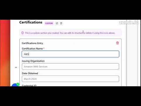 Easy LaTeX Resume 소개 영상