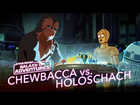 STAR WARS – GALAXY OF ADVENTURES: Chewie vs. Holoschach | Star Wars Kids