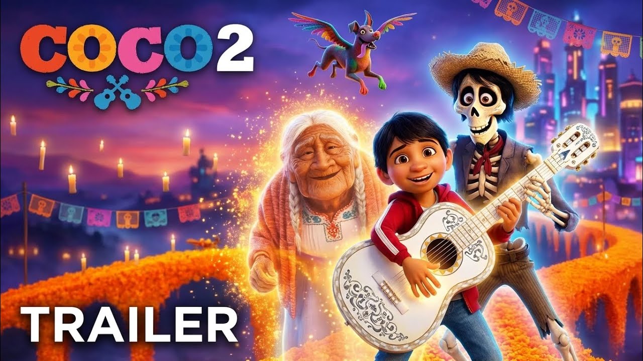 COCO 2 Official Trailer | Pixar Animation | Miguel Returns to the Land of the Dead | 4K