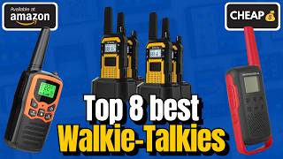 🔥 Top 8 Best and Cheap WALKIE TALKIES of Amazon [2026] Budget 👍 Quality/Price ✅