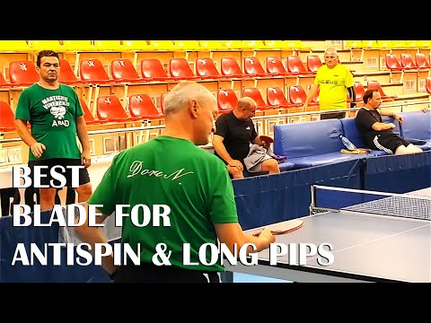 Best Blade for Antispin & Long Pimples - Which Blade Should I Choose | Table Tennis Dilemma Solved