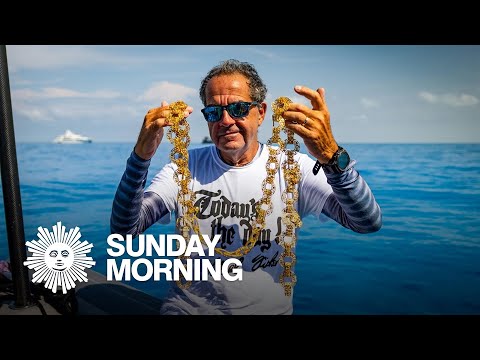 Hunting sunken treasure in the Bahamas