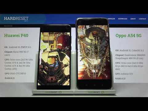 3DMark Sling Shot Extreme on Huawei P40 vs OPPO A54 5G – Device Comparison
