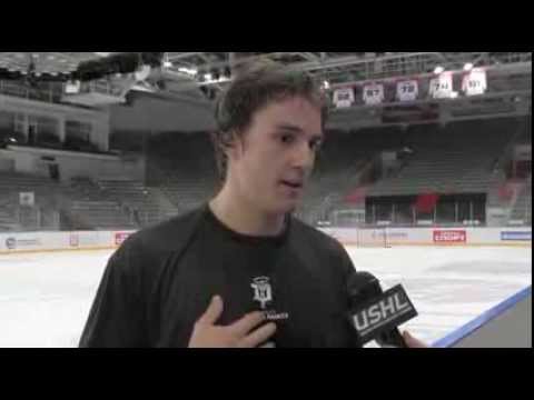 USHL in Russia: Jason Ford after practice