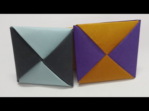 Original Origami Menko Cards #origami #shorts