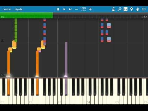 Synthesia Dragon Ball Z Super Butoden Android 18 MIDI theme