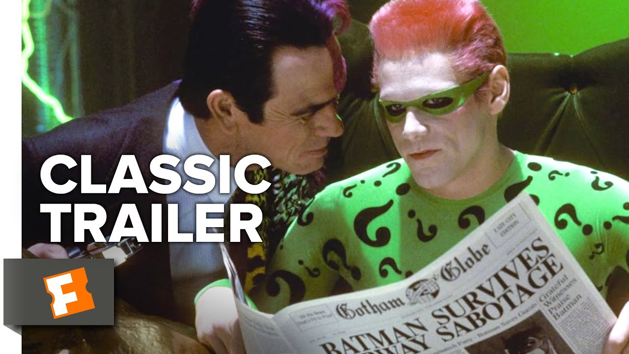 Batman Forever (1995) Official Trailer - Val Kilmer, Jim Carrey, Tommy Lee Jones Superhero Movie HD - YouTube