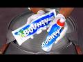 Oddly Satisfying Bounty Ice Cream Rolls ASMR Crunchy Sounds