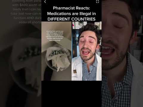 PSA: Adderall is ILLEGAL in Japan so need a Plan B #adderall  #pharmacy #doctor #nurse #shorts