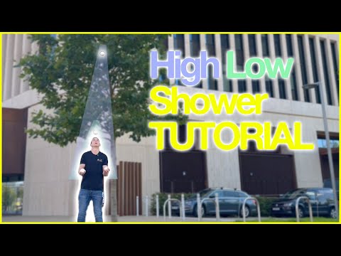4 Ball Juggling Tutorial | How to Juggle the 4b High Low Shower
