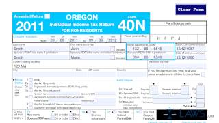form 40n individual income tax return nonresident