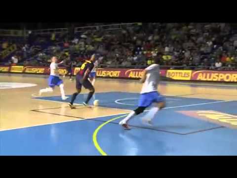 LNFS TEMP 2012 13 Jornada 03 FC Barcelona Alusport 4 0 Umacon Zaragoza