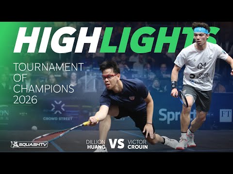 🇫🇷 Crouin v Huang 🇺🇸 | Tournament of Champions 2026 | ROUND 1 HIGHLIGHTS
