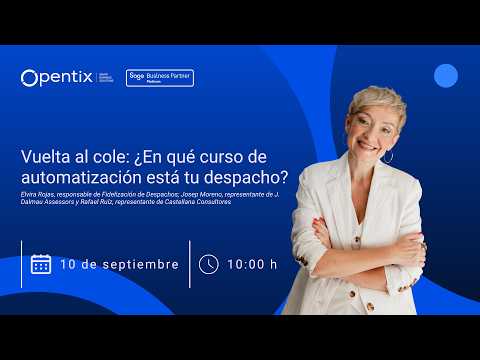 Vuelta al cole: �En qu� curso de automatizaci�n est� tu despacho?