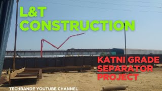 “Katni Grade Separator Project | Steel Girder Fabrication & Launching Process”
