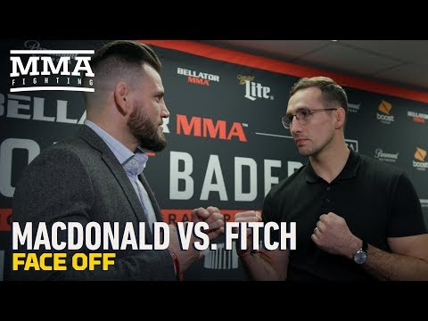 Rory MacDonald vs. Jon Fitch Bellator Staredown - MMA Fighting